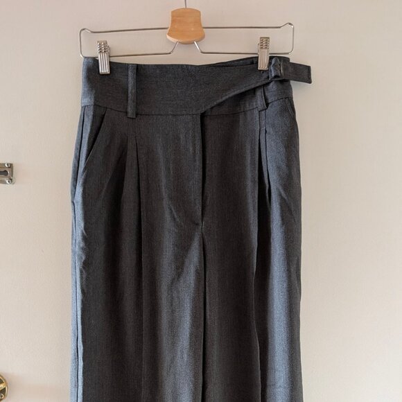 Sezane Aldo Trousers in Mottled Grey - Picture 9 of 10